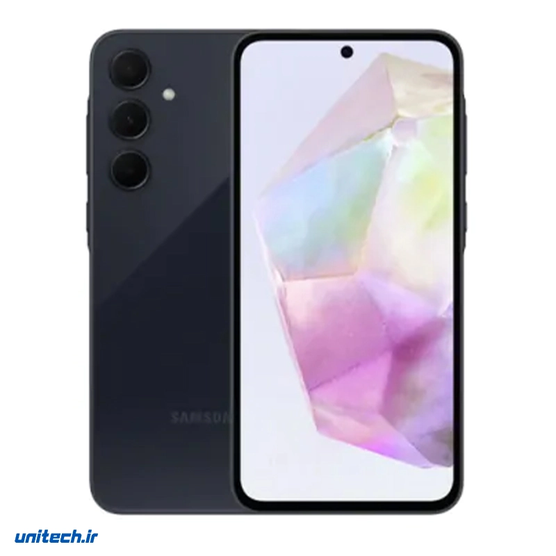 گوشی موبایل سامسونگ مدل Galaxy A35 دو سیم کارت ظرفیت 256 گیگابایت رم 8 گیگابایت به همراه شارژر سامسونگ 9aozZU